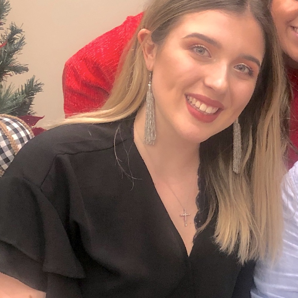 Black wrap top